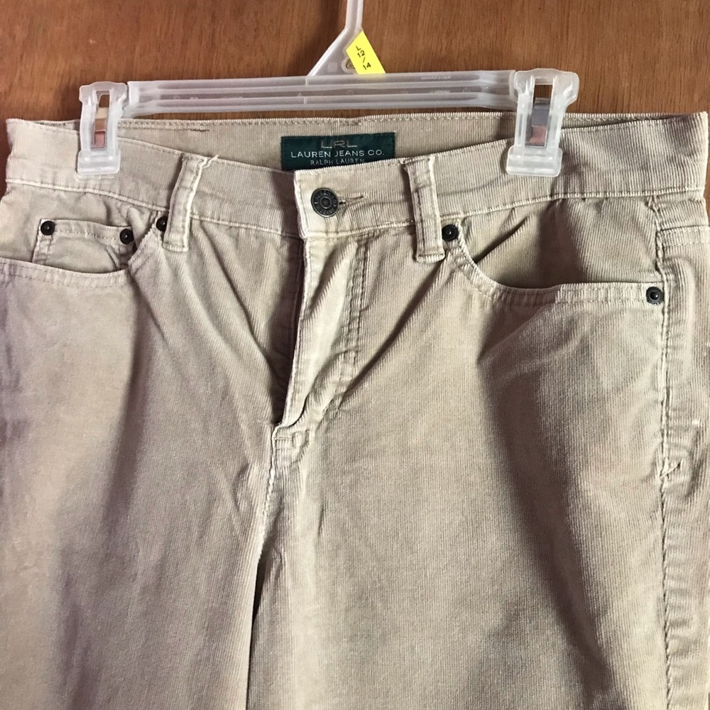 Sz 6 Corduroy Ralph Lauren ladies pants
